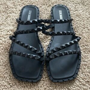 Steve Madden PVC studded sandals
